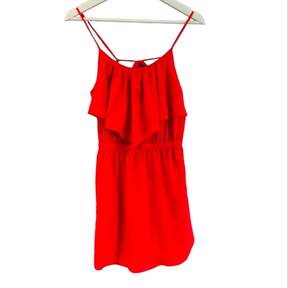 AMERICAN EAGLE Hot Neon Pink Mini Dress size XS - Picture 1 of 8